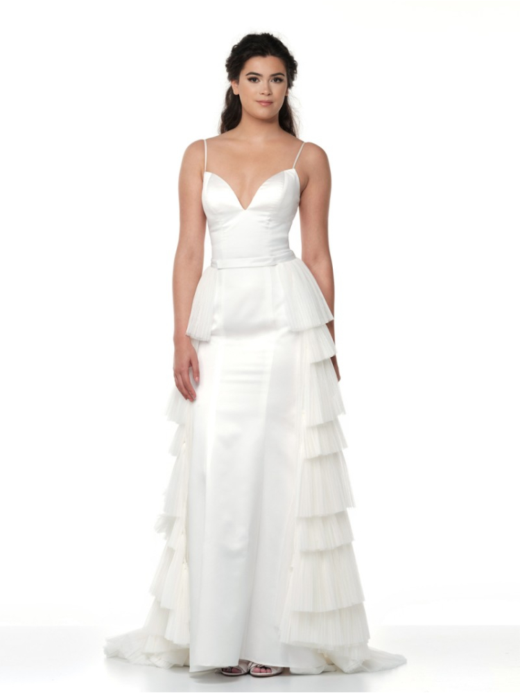 Poirier S332-150 Ivory - Falda Marfil main product photo