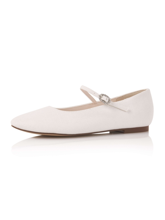 Rainbow Club Binx Comunión Zapatos Blanco hueso main product photo