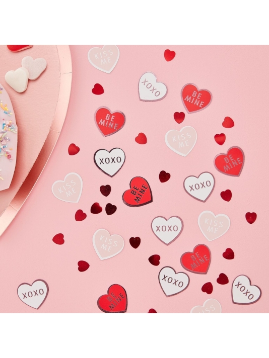Ginger Ray VA-901 Be My Valentine - Confeti Corazones main product photo
