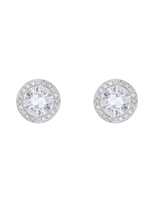 G. Westerleigh ER4140 Pendientes Novias Plata main product photo