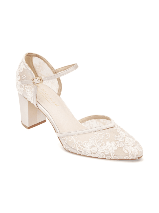 G. Westerleigh Marisol Blush Zapatos de Novia main product photo