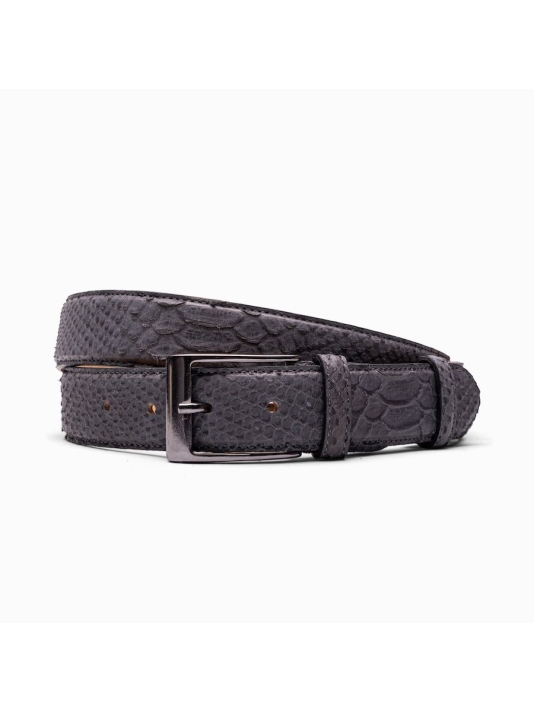 Paulo Bellini Anaconda Cinturones Novio Antracita main product photo