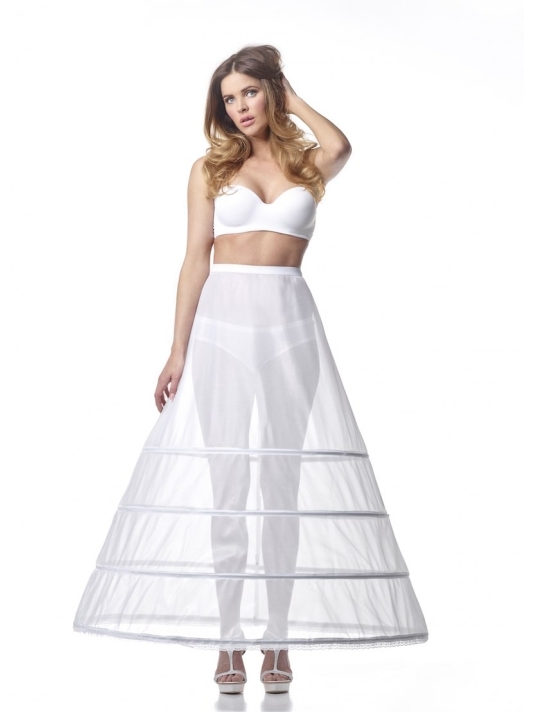 Poirier 4-335E - Enagua para Vestido con 4 Aros main product photo